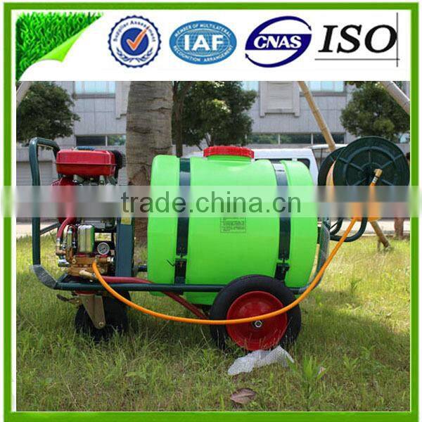 Best Low Price 4 Wheels Trolley(Hand Push) gasoline power sprayer 100L to 300L