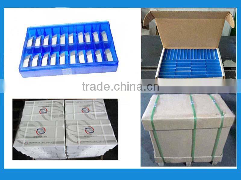 YG6 A type carbide brazed tips/blank surface carbide welding inserts