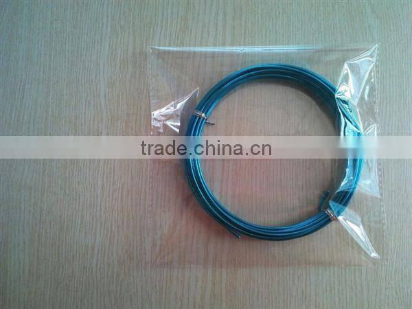 permanently colored aluminum craft wire