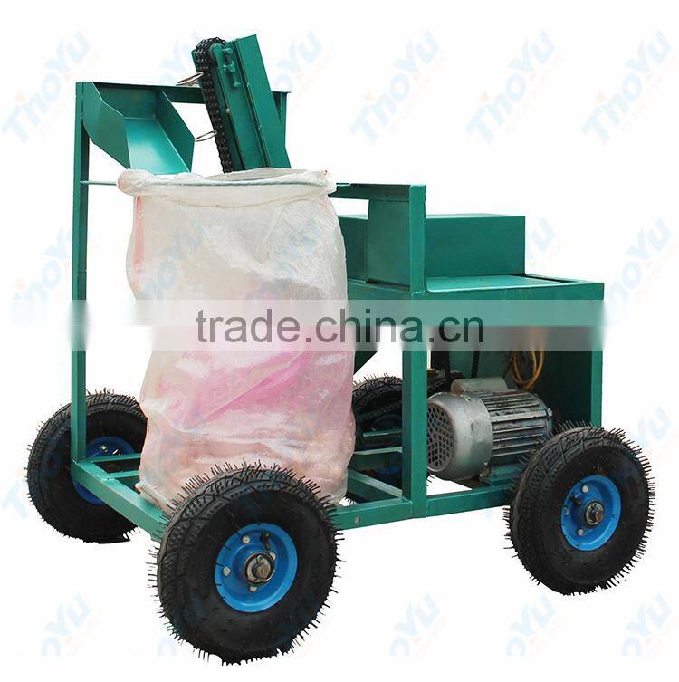 Automatic fresh and dry garlic cutting machine