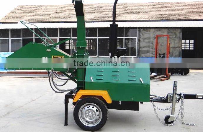 CE approved wood shredder DWC 50HP tree branch shredder for sale