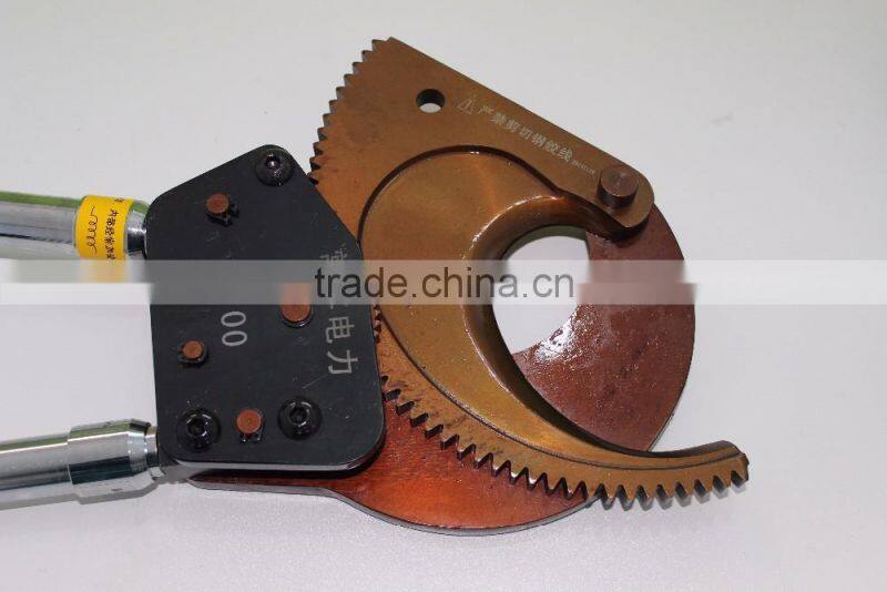 J100 Hand ratchet cable cutter for copper aluminum armoured cable