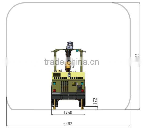 KAISHAN KJ211 the most advanced truck mounted full hydraulic tunneling drilling rig