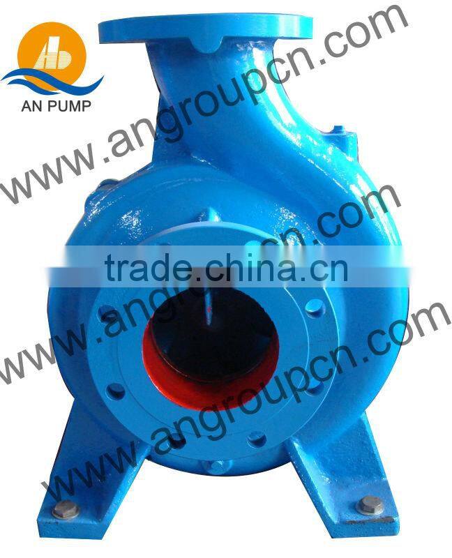 Horizontal flooded drainage surface water pump