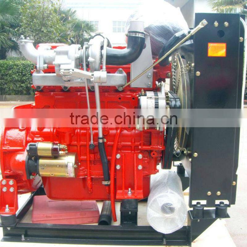 Fire fighting training equipment with turbocharger 4105T