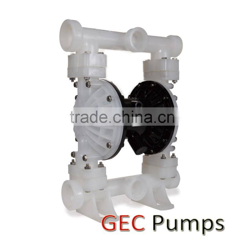 100 psi PP PTFE air-operated pneumatic diaphragm pumps