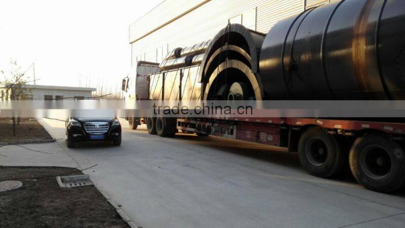 waste plastic recycling plant making plastic pyrolysis oil 12 TON