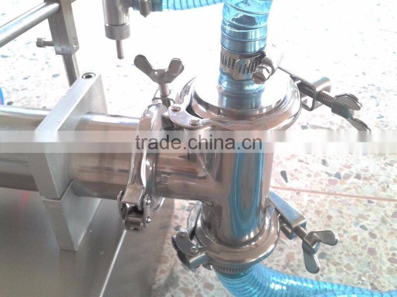 Hot sale semi automatic single head liquid filling machine for oil,perfume,mineral water,juice,soy milk G1WY