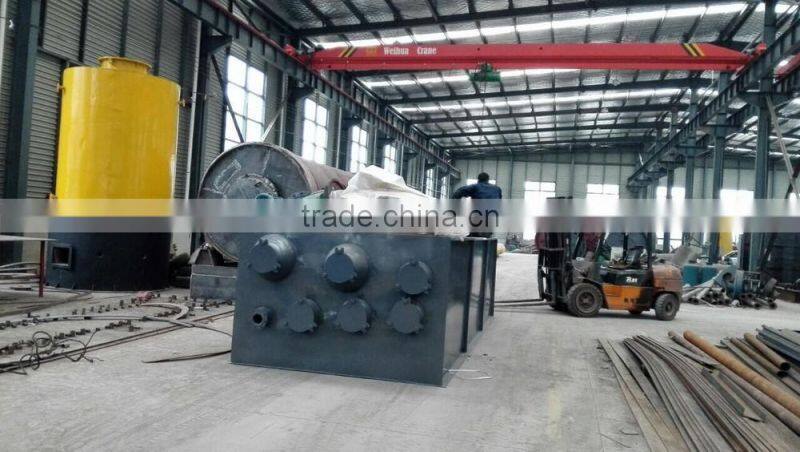 New Generation 20Ton Pyrolysis Line Refing Waste Tyre And Plastic