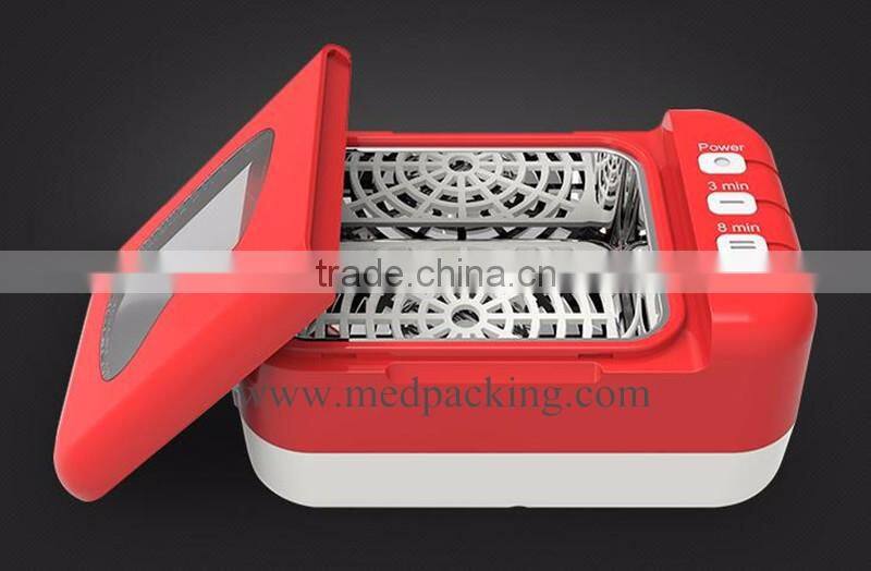 JP-520 Portable Domestic supersonic cleaning machine Jewelry sterilizer dentures cleaner