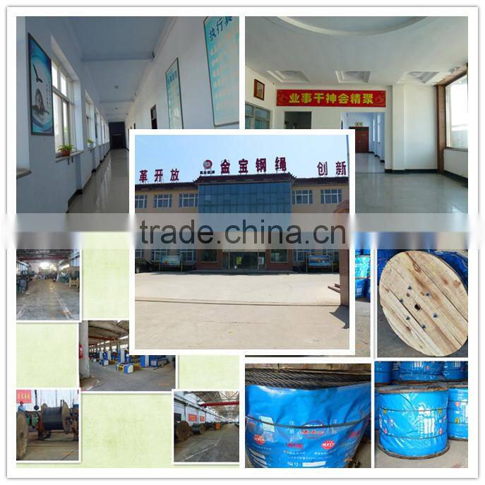 ungalvanized steel wire rope for ordinary use Made in China