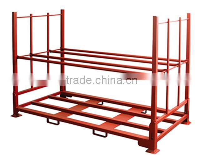 4-Tier Floor Wheel Metal Storage Rack