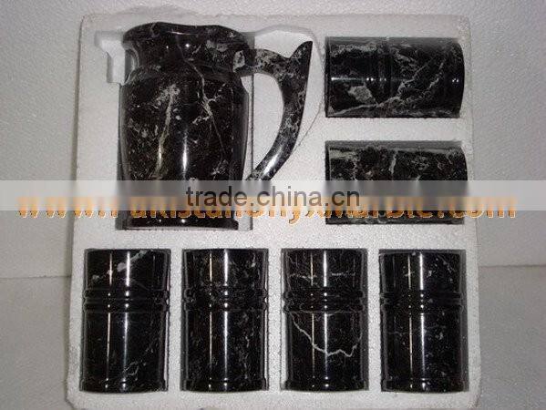 UNIQUE MARBLE WATER SETS AND GLASSES