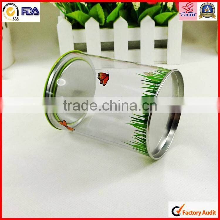 hot pvc clear plastic cupcakes packaging box