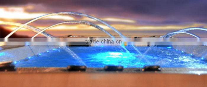 Popular Comfortable Acrylic Swim Pool Spa Outdoor Freestanding SRP480