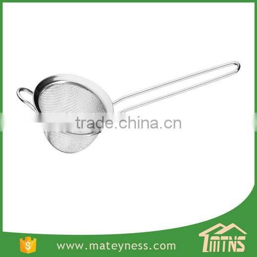 Set of 3 Fine Mesh Stainless Steel Strainer Colander