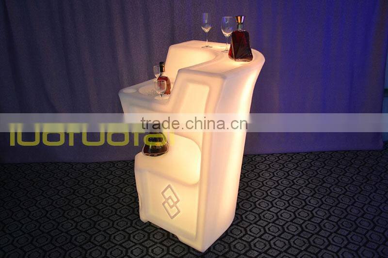 112CM High Rechargeable Illuminated Bar Corner Unit LTT-BC07B
