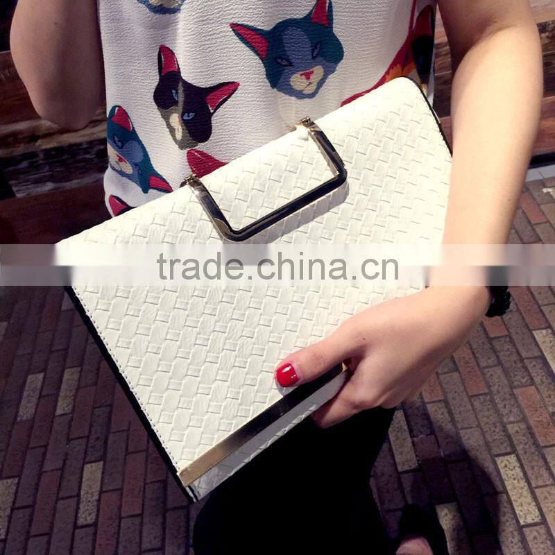 Designers Leather Bags Envelope Clutch Bags for Ladies