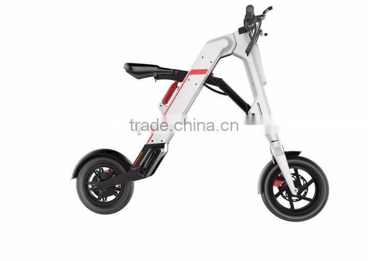 Folding Electric Bicycle, Adult Mini Electro Bike, Lithium Battery Foldable E-bicycle, Smart Folding Mobility Electric Bicycle