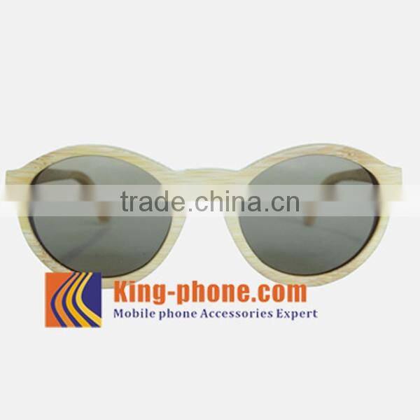 Spray color bamboo wood cunstom sunglasses