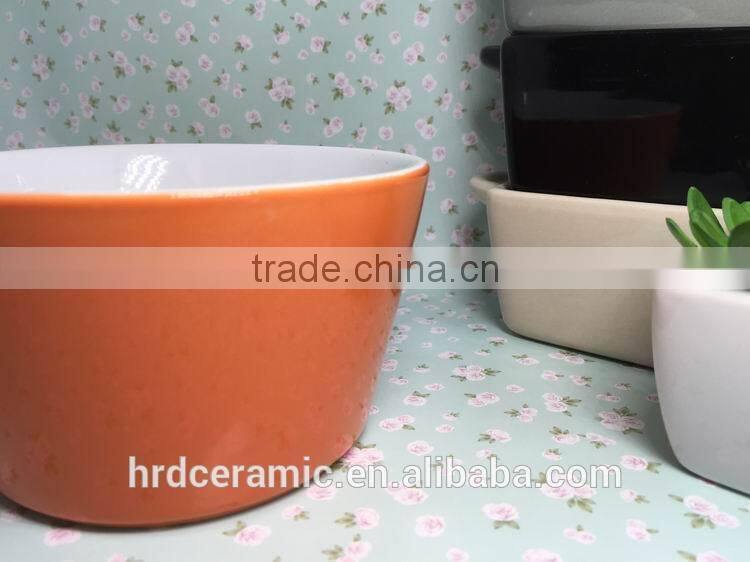Stocked Fashion latest ceramic bakeware sala bowl