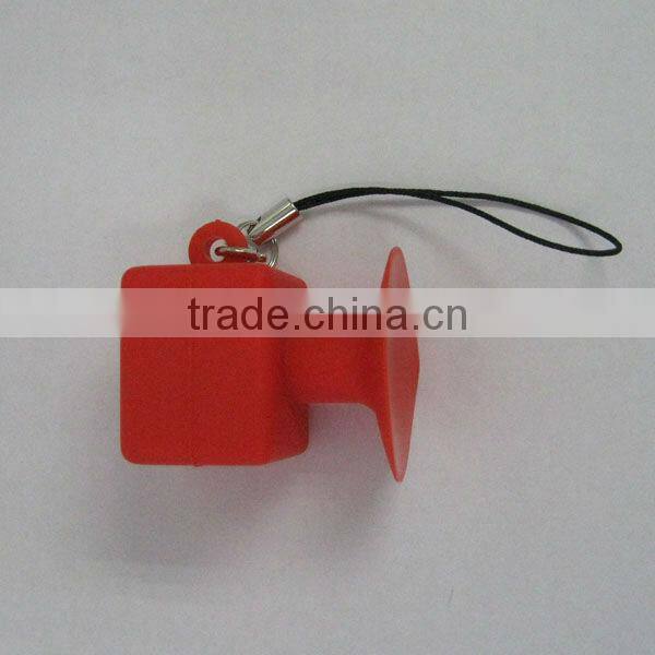 2013 colorful square head silicone phone holder