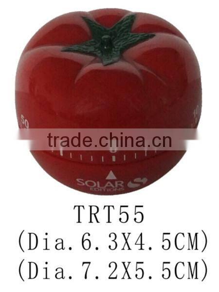 Plastic Tomato Shape Countdown Mechanical Timer
