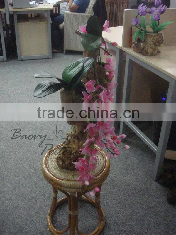 Vietnam wooden planter, Planter from tree root (from bottom)