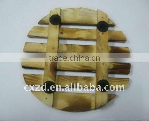 Round woooden sunoko