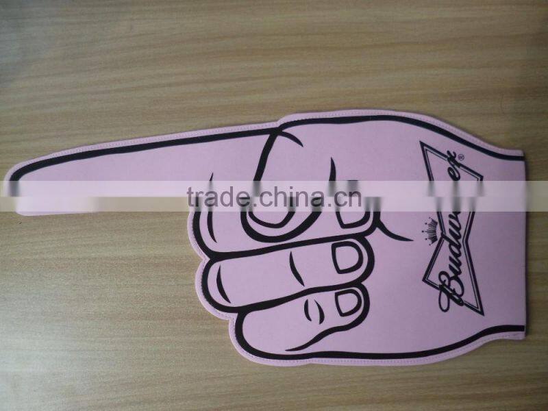 advertising EVA foam cheering finger hand