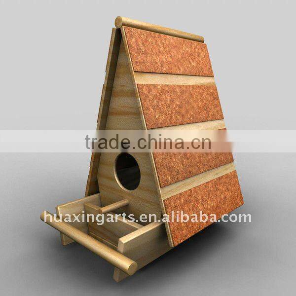 wholesale handmade painted wooden birdhouse ,wooden craft