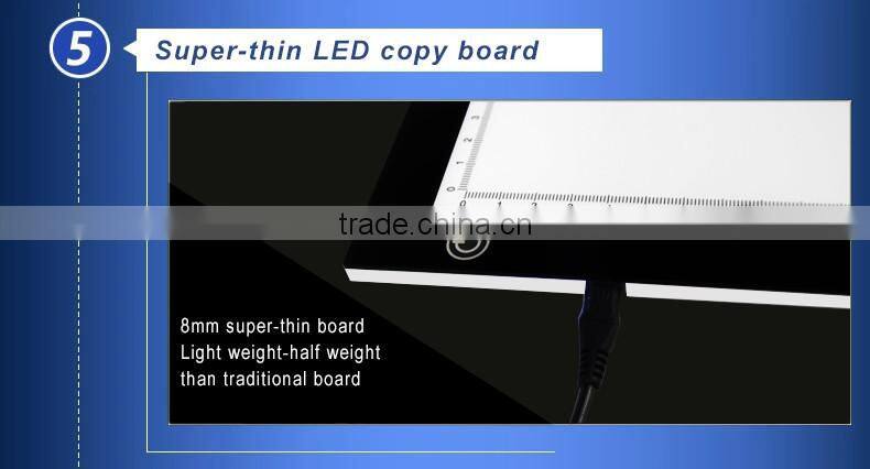 2016 Wholesale good quality copy board led drawing pad art craft for kids