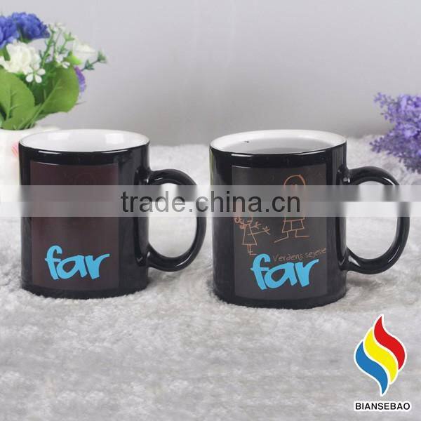 high quality 11oz color changing ceramic mugs