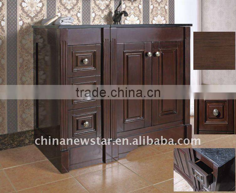 cherry wooden cabinets with countertop