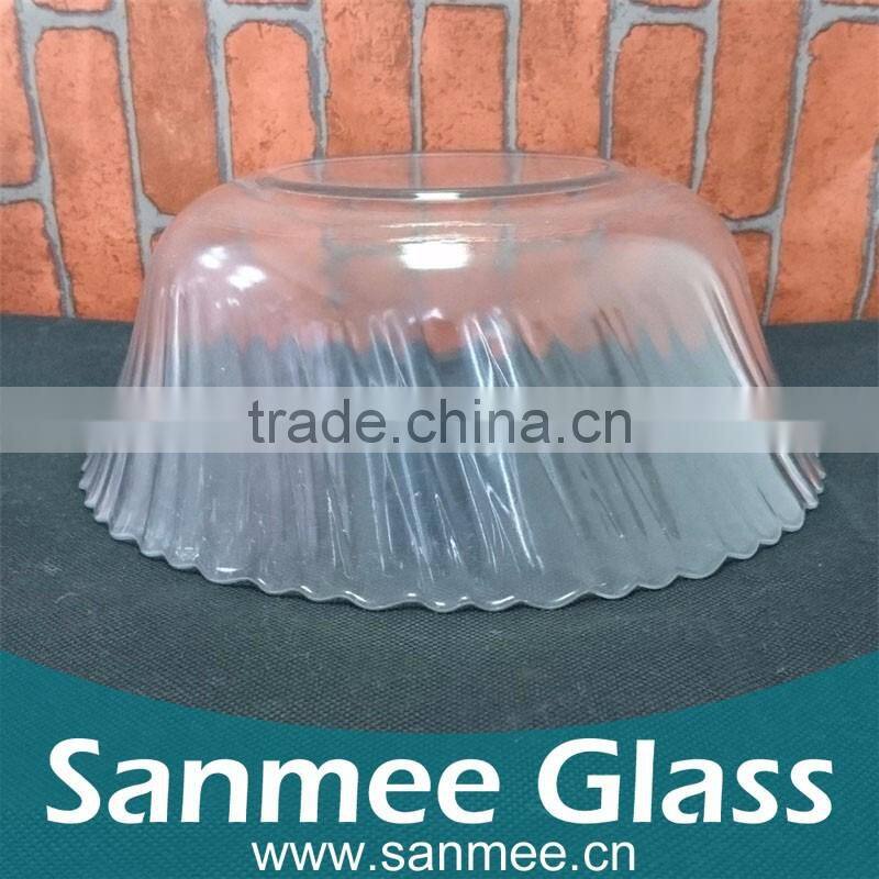 Large Capacity Glass Bowl Wholesale Heat Resistant Glass Bowl