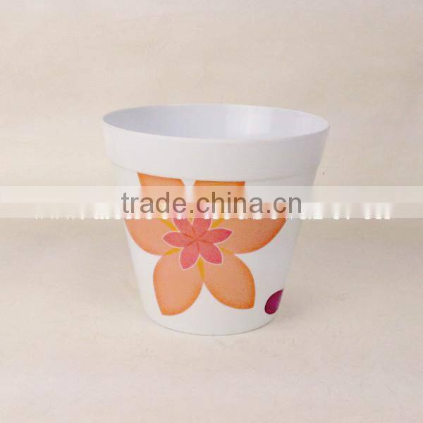 melamine plastic flower pot