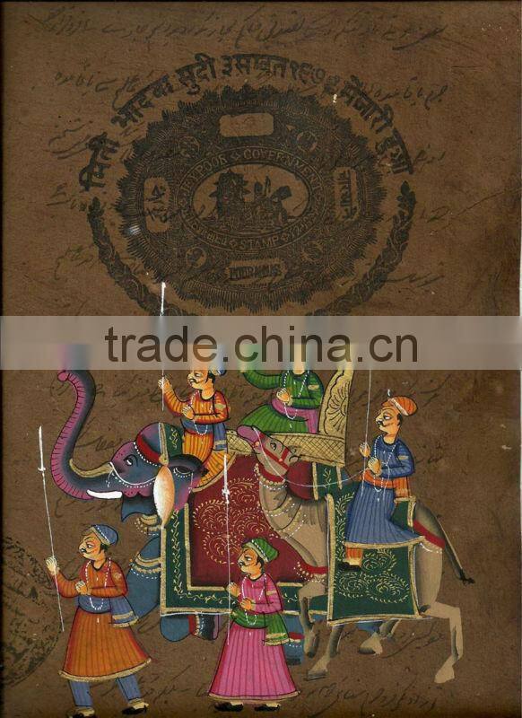 Unique Handpainted Indian Paintings-B