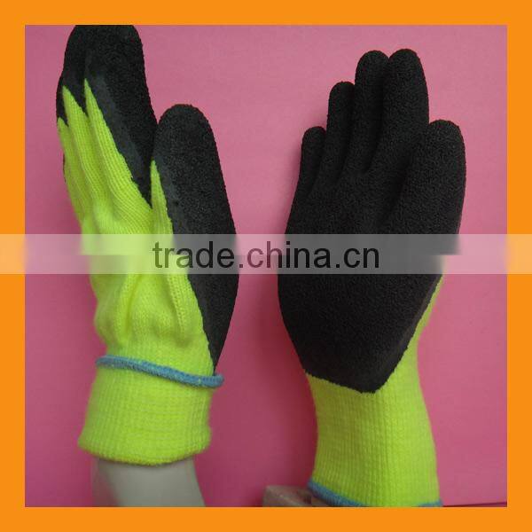 Extra Warm Double Layer Industrial Foam Nitrile Winter Working Gloves