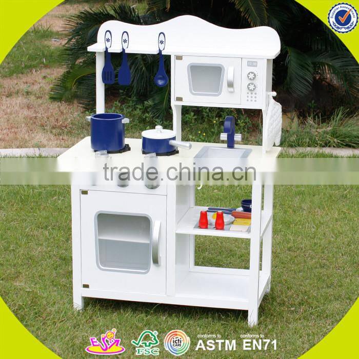 wholesale Hot sale high quality kids wooden kitchen fashionable kids wooden kitchen W10C041