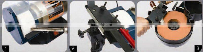 Professional Grinder Sharpener SHCM5800 with Working Parts Size 125x50mm,5" x 2"/200x25mm,8"x1"