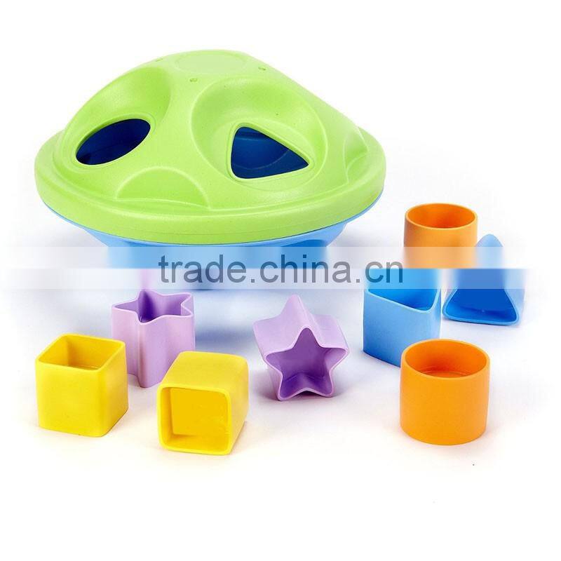 Newest Promotional Educational Toy Plastic Shape Sorter Matching Toy