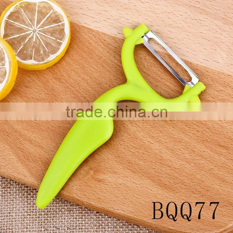 Factory price multi functional high quality PP material stainless steel blade peeler