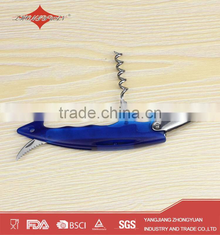 Professional novelty houseware wine bottle corkscrew opener