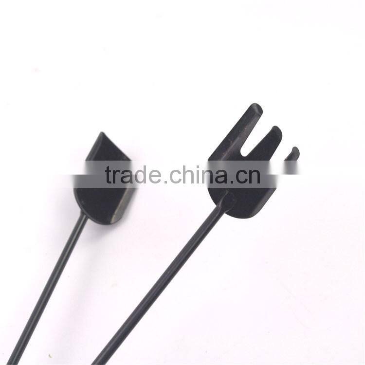 Non-stick mutifunction kitchen scissor tongs with TPR handle