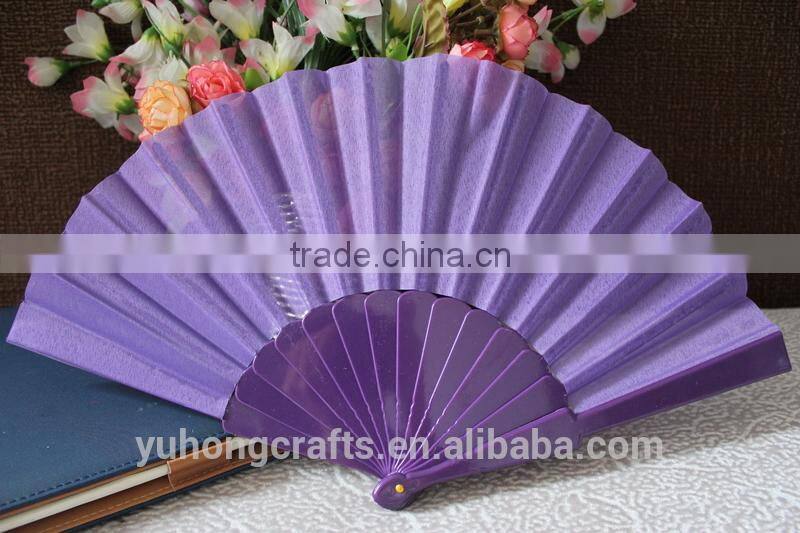 Wholesale plastic hand folding fan