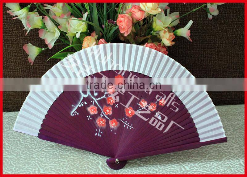 High-grade bamboo hand held fan