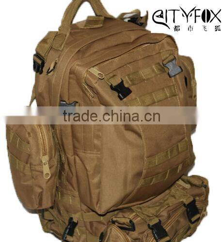 New men's Camouflage backpack outdoor mountaineering bags tactical in the combination of many Backpack