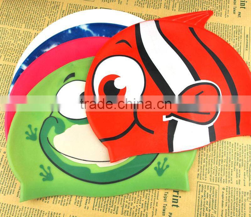 colorful swimming hat/swim hats for women/waterproof swimming hat(FDA, LFGB)