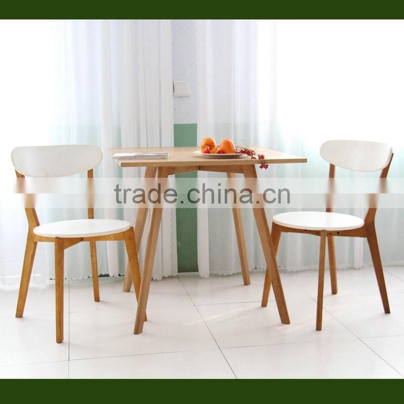 2016 Qingdao wholesale solid wood chair dining table