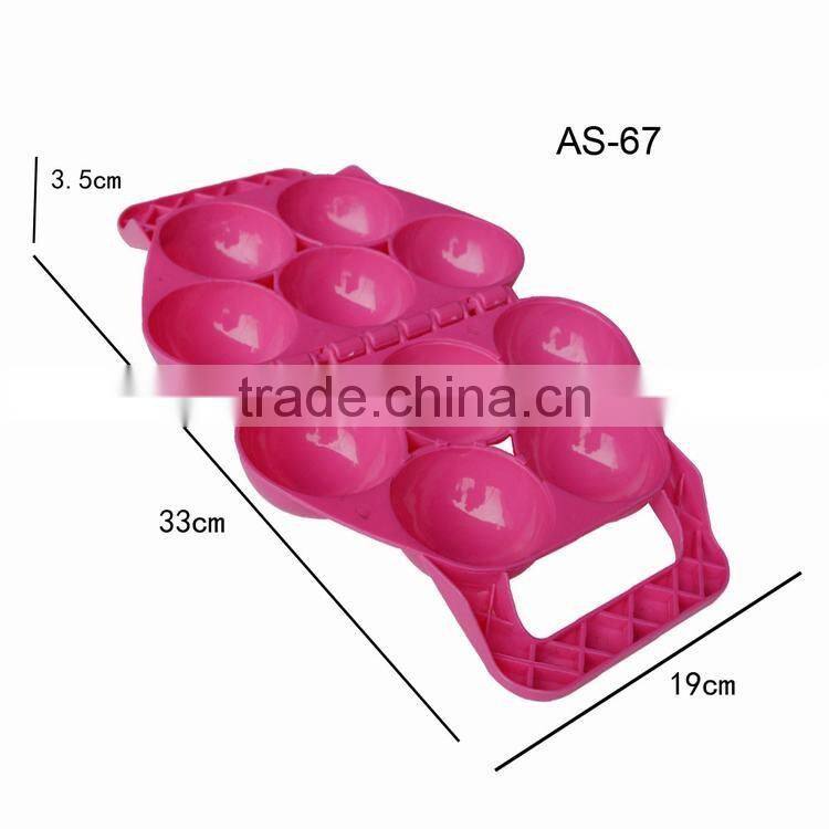 plastic snowball maker for 5pcs one time,high compact material ultimate snowball machine,no-freezing hands
